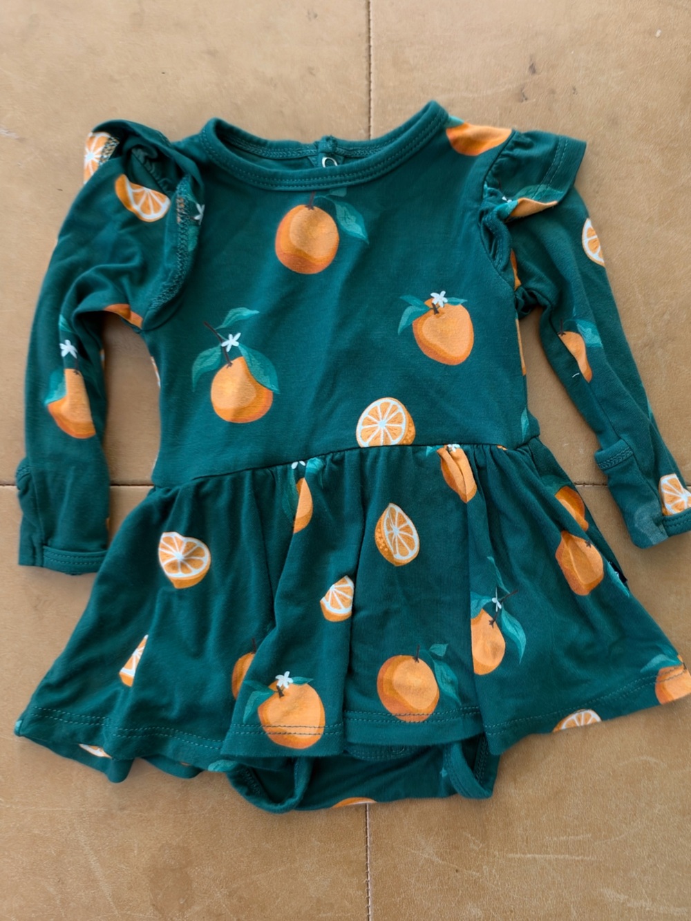 Kyte Baby Viscose Bamboo Twirl Dress 0-3M NWOT